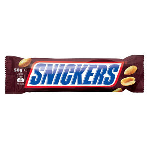 SNICKERS Barres chocolatées fourrées cacahuète et caramel