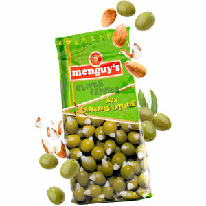 MENGUY'S Olives vertes farcies aux amandes entières