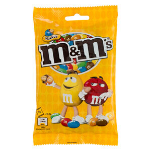 M&M'S Bonbons chocolat au lait et cacahuètes PEANUT
